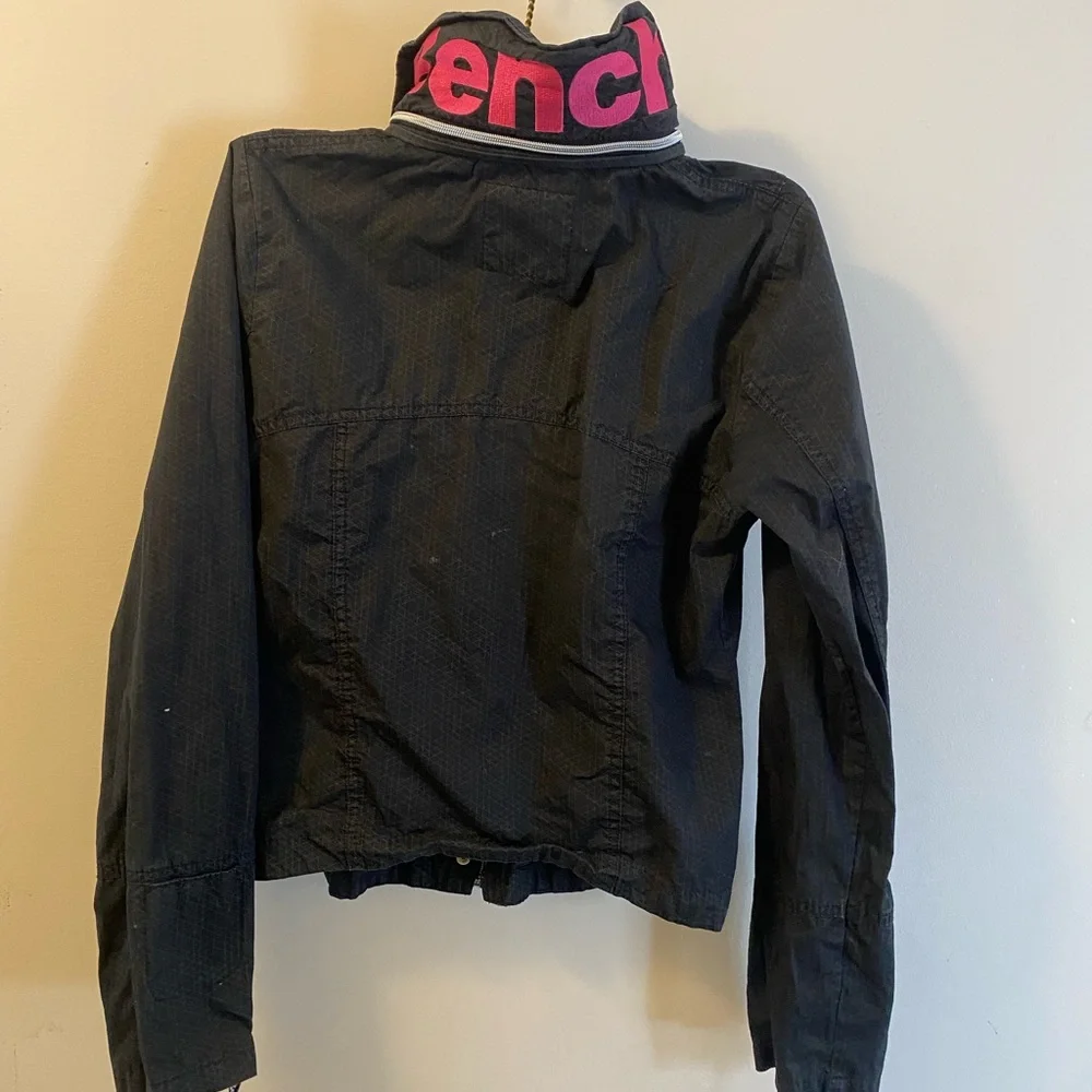 Bench Black Jacket with Subtle Pattern - Picture 2 of 7